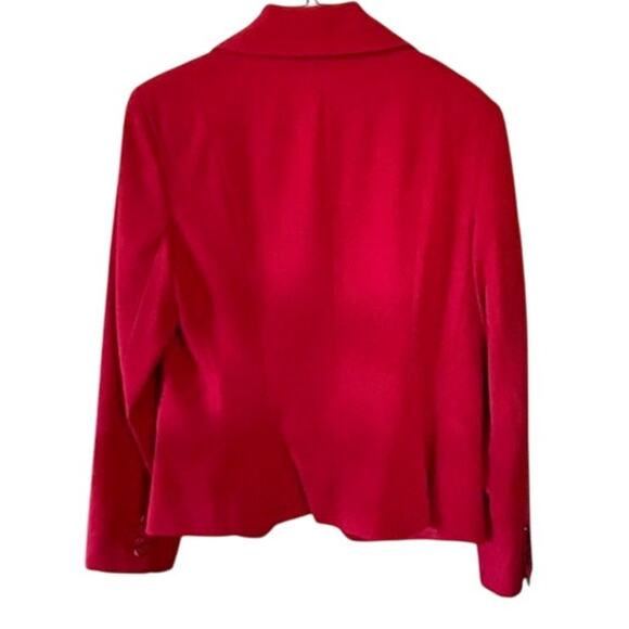 Worthington Stretch Red Suit Set — Blazer (10) + Trousers (4) - Picture 4 of 10